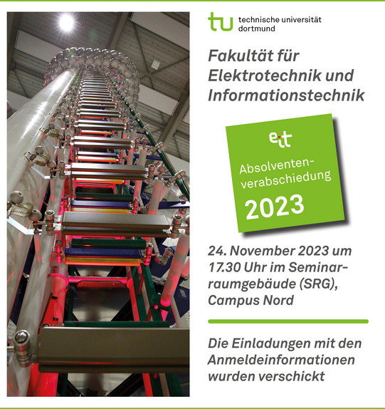 Ankündigung Absolventenverabschiedung 2023