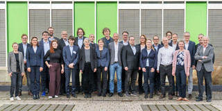 Gruppenfoto Beteiligte Wissenschaftlerinnen und Wissenschaftler des Projekts Transregio