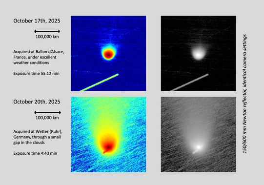 Verstärkung der Staub-Aktivität