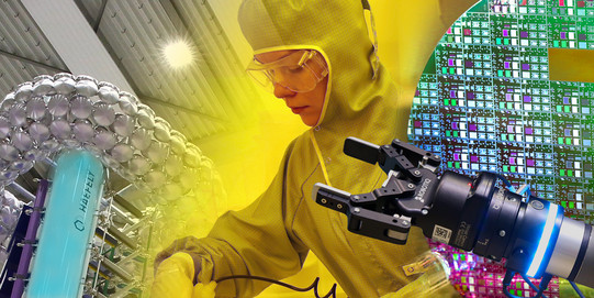 Collage Technologien der Elektrotechnik