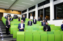 Absolventenverabschiedung 2021 im Hörsaal des SRG