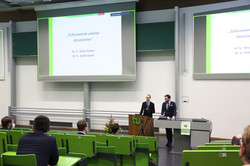 Absolventenverabschiedung 2021 im Hörsaal des SRG