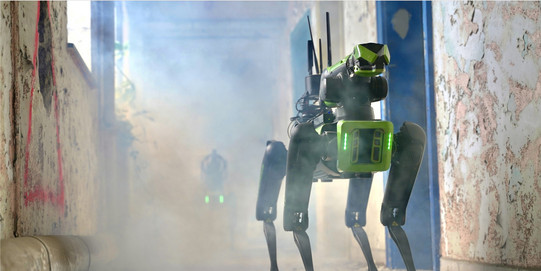 Rettungsroboter im Einsatz Rettungsroboter im Einsatz