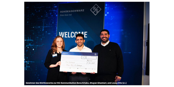 Gewinner des Wettbewerbs von Rohde & Schwarz