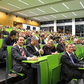 Absolventenfeier Hörsaal