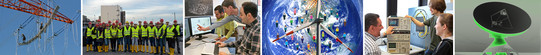 Fotocollage Bereiche der Elektrotechnik und Informationstechnik
