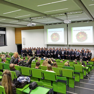 Absolventenfeier Hörsaal