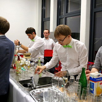Absolventenfeier Theke