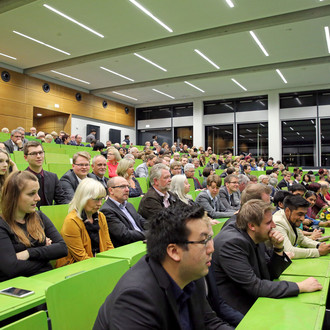 Absolventenfeier Hörsaal