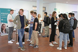 Berufsinfo-Veranstaltung im Foyer Audimax