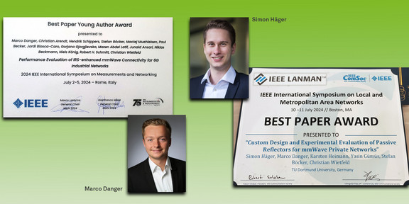 Auszeichnungen Marco Danger und Simon Häger