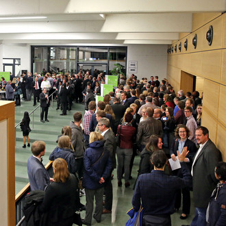 Absolventenfeier Foyer